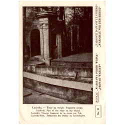 Łazienki. - Teatr na wyspie fragment sceny. [...]