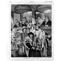 "W dzień Sabbatu. Kopia z obrazu Maurycego Gotlieba. (5377)"