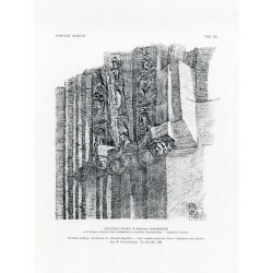 Zubrzycki: Skarb 3. Tabl. 281-283. Detale architektoniczne wnętrza Katedry w Gnieźnie / "ZUBRZYCKI: SKARB III. TABL. 281. WIDOK