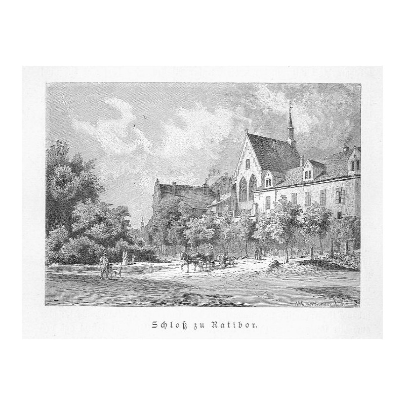 "Schloß zu Ratibor."