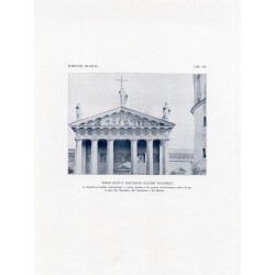Zubrzycki: Skarb 3. Tabl. 276. Widok szczytu przedniego katedry wileńskiej / "ZUBRZYCKI: SKARB III. TABL. 276. WIDOK SZCZYTU PRZ