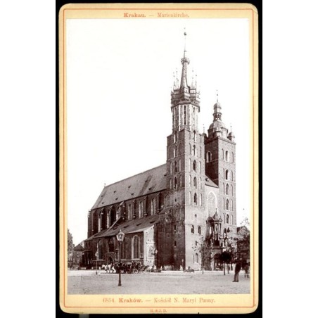 "6854. Kraków. - Kościół N. Maryi Panny. Krakau. - Marienkirche."