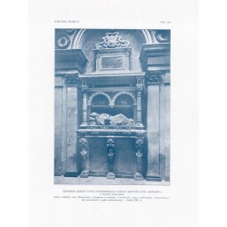 Zubrzycki: Skarb 3. Tabl. 294. Grobowiec biskupa Filipa Padniewskiego w Kaplicy Potockich (d. Kaplicy Różyców) w katedrze krakow