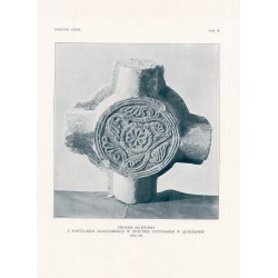 Zubrzycki: Skarb 1. Tabl. 1. [1] Głowica romańska. Opactwo cysterskie w Jędrzejowie Tabl. 2. [2] Głowica romańska. Opactwo cyst