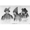 Dawniejsze typy. 1702 / "DAWNIEJSZE TYPY. 1702" / Typy szlachcica, chłopa i Żyda
