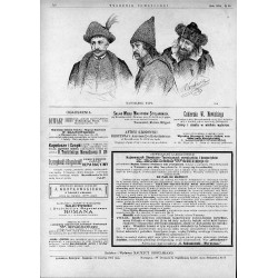 Dawniejsze typy. 1702 / "DAWNIEJSZE TYPY. 1702" / Typy szlachcica, chłopa i Żyda