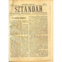 Sztandar. Tygodnik narodowy ilustrowany. R. 2 (1912). Nr 1-52 (1912)