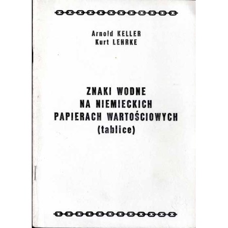 Znaki wodne na niemieckich papierach wartościowych (tablice)