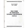Znaki wodne na niemieckich papierach wartościowych (tablice)
