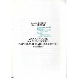 Znaki wodne na niemieckich papierach wartościowych (tablice)
