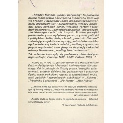 Między tronem, giełdą i barykadą. Francja 1830-1848