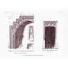 Zubrzycki: Skarb 1. Tabl. 40-48 66-69 i 75-76. Collegium Iagellonicum w Krakowie [przekrój podłużny i detale architektoniczne]