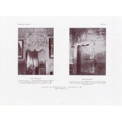 Zubrzycki: Skarb 4. Tabl. 386. [1] Drzwi drewniane do zakrystii kościoła w Bóbrce [2] Drzwi drewniane do kaplicy kościoła w Bób