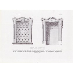 Zubrzycki: Skarb 4. Tabl. 347. Obramienia dwóch okien barokowych z ratusza w Buczaczu / "ZUBRZYCKI: SKARB IV. TABL. 347. OBRAMIE