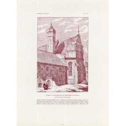 Zubrzycki: Skarb 4. Tabl. 327. Kościół oo. Bernardynów w Przeworsku / "ZUBRZYCKI: SKARB IV. TABL. 327. KOŚCIÓŁ OO. BERNARDYNÓW W