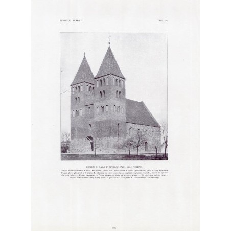 Zubrzycki: Skarb 4. Tabl. 339. Kościół Panny Marii w Inowrocławiu (Fotografia K. Ulatowskiego) / "ZUBRZYCKI: SKARB IV. TABL. 339