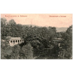 Bad Landeck in Schlesien. Albrechtshalle u. Steinbad