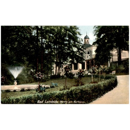 Bad Landeck, Partie am Kurhaus.