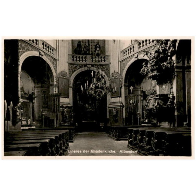 Inneres der Gnadenkirche. Albendorf