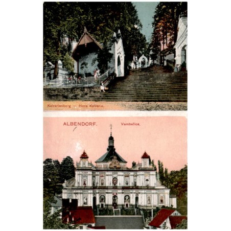 Albendorf. Vambeřice. Kalvarienberg - Hora Kalvarie.