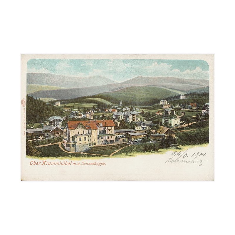 Ober Krummhübel m. d. Schneekoppe