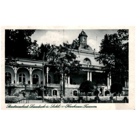 Radiumbad Landeck i. Schl. - Kurhaus Terrasse.