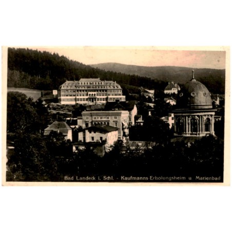 2 Bad Landeck i. Schl. - Kaufmanns Erholungsheim u. Marienbad