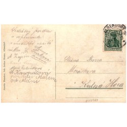 Gruss aus dem Wallfahrtsort Albendorf i./Schl. Kalvarienberg. Osterberg-Denkmal. Wallfahrts-Kirche. Hochaltar. Ursprung. Engelba