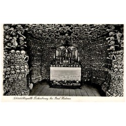 Schädelkapelle Tscherbeney bei Bad Kudowa / Rewers: Schädelkapelle Tscherbeney bei Bad Kudowa in der Knochen von 24000 Menschen