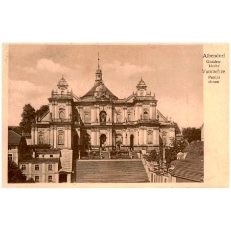 Albendorf. Gnaden-kirche. Vambeřice. Poutni chram