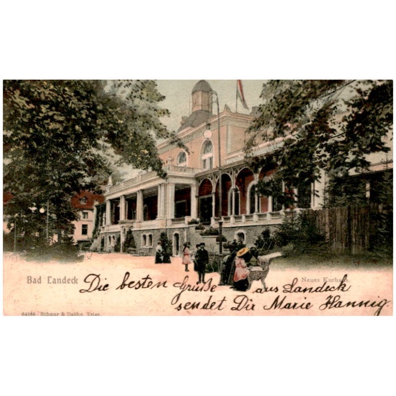 Bad Landeck. Neues Kurhaus.