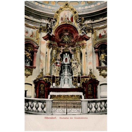 Albendorf. Hochaltar der Gnadenkirche.