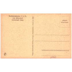 Die "Allerheiligste" Hochaltar mit Gnadenbild / Rewers: Wallfahrtkirche U. L. Fr. von Albendorf Grafschaft Glatz