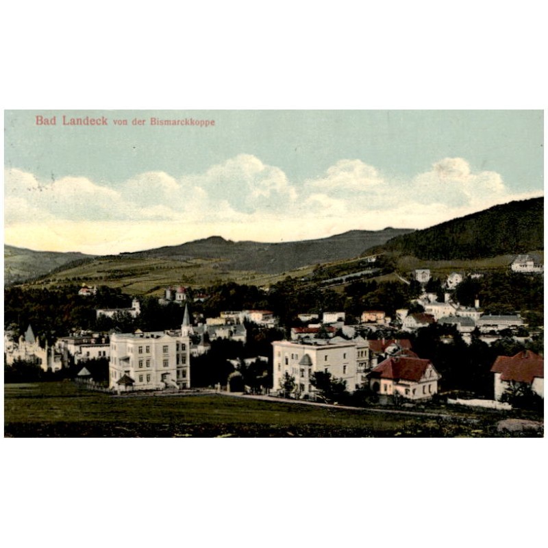 Bad Landeck von der Bismarckkoppe