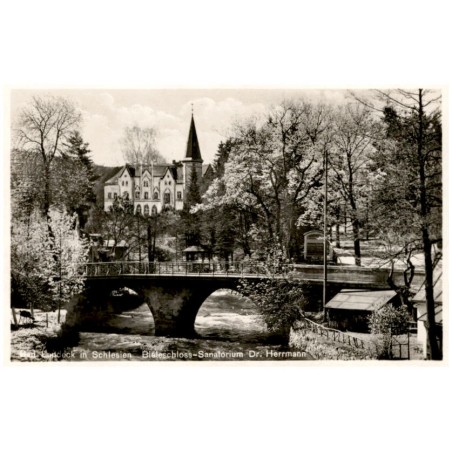 Bad Landeck in Schlesien. Bieleschloss-Sanatorium Dr. Herrmann