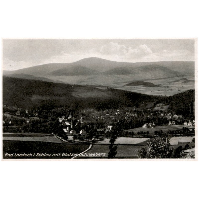 Bad Landeck i. Schles. mit Glatzer Schneeberg