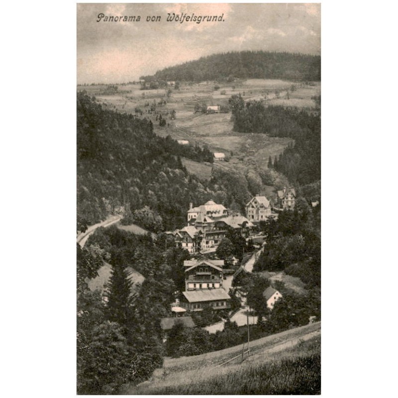Panorama von Wölfelsgrund.