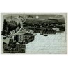 Gruss aus Bad Landeck i/Schl. Schollen-Stein. Stadt u. Bad Landeck. Kurhaus Thal-Heim. Kur-Saal. No. 2546