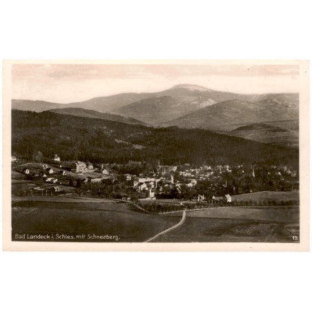 Bad Landeck i. Schles. mit Schneeberg. 13.