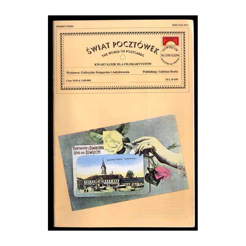Świat Pocztówek. Kwartalnik dla filokartystów. Nr 2: 1995 - 1(3): 1996