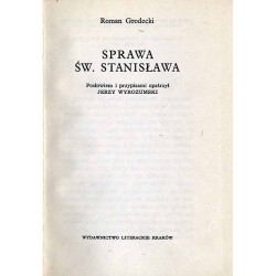 Sprawa św. Stanisława