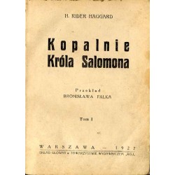 Kopalnie Króla Salomona. 2 t. w 1 woluminie