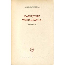 Pamiętnik warszawski