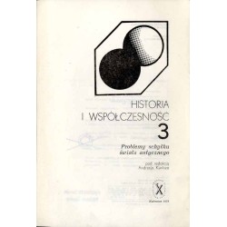 Historia i współczesność. T. 3: Problemy schyłku świata antycznego