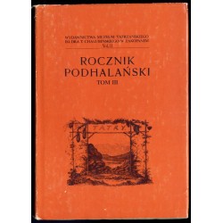 Rocznik Podhalański. T. 3 (1985)