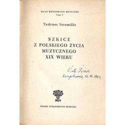 Szkice z polskiego życia muzycznego XIX w.