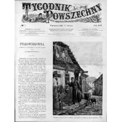 Szames. Zwoływacz do modlitwy u Izraelitów. Z własnego obrazu rysował E. Perle. 876 / "SZAMES. (Zwoływacz do modlitwy u Izraelit