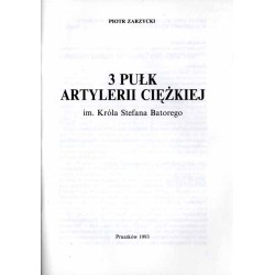3 Pułk Artylerii Ciężkiej im. Króla Stefana Batorego