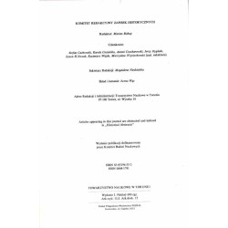 Zapiski Historyczne. Poświęcone historii Pomorza i krajów bałtyckich. T. 62 (1997). Z. 1 / Topografia i hodonomastyka Nowego Mia