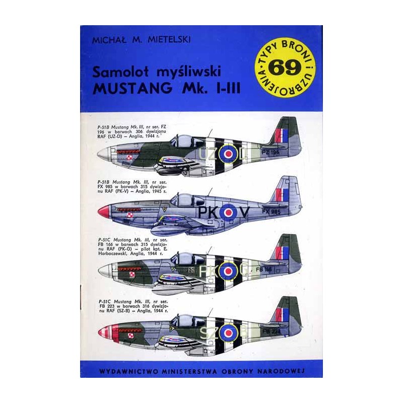 Samolot myśliwski Mustang Mk. I-III